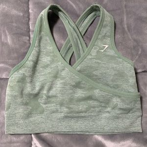 Gymshark Camo seamless bra S